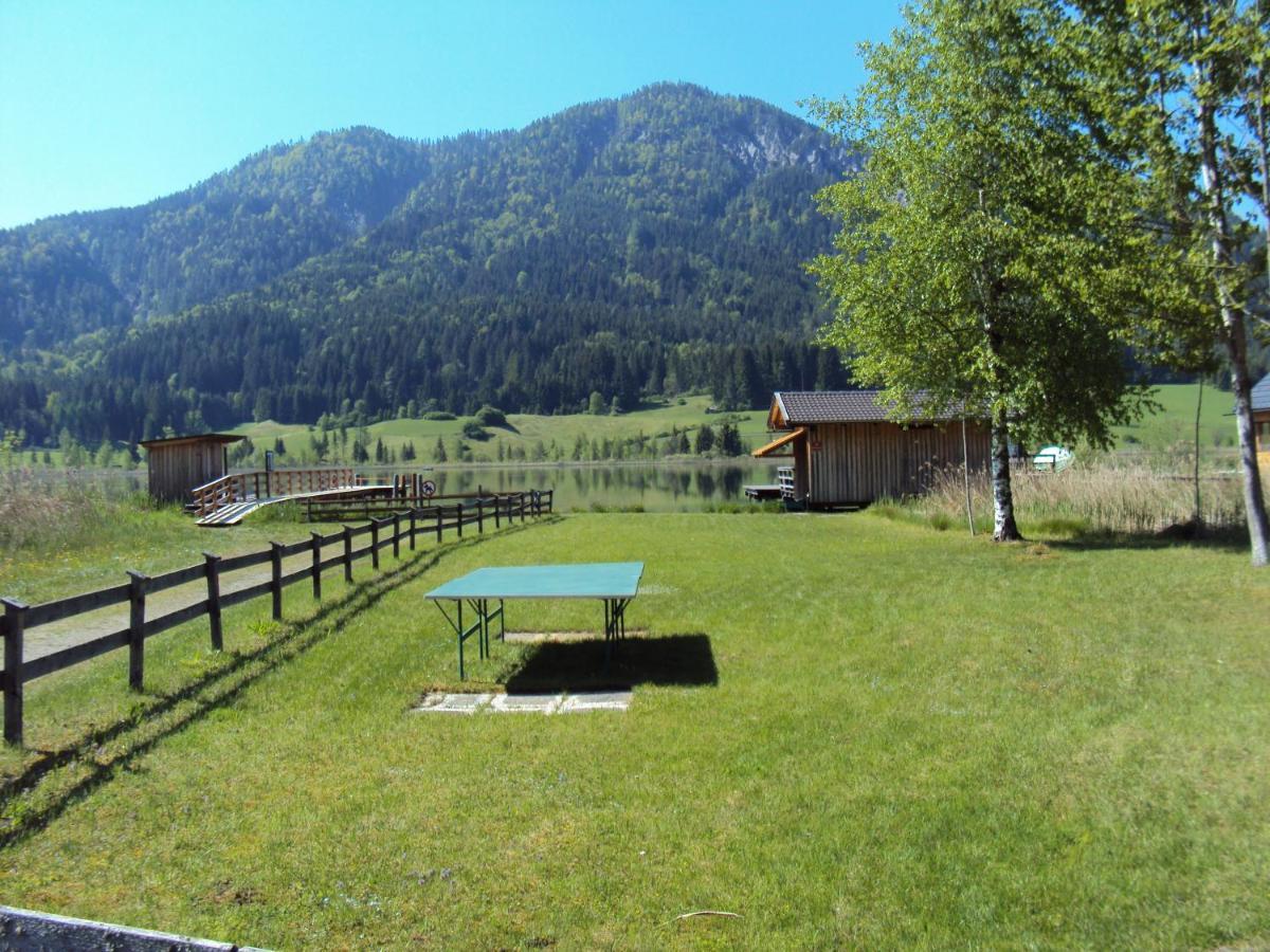 Haus Alpenfriede Hotel Weissensee Eksteriør billede
